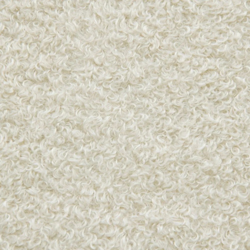 Brązowy worek do siedzenia z materiału bouclé Mass Corner 125 Left – SLOWDOWN