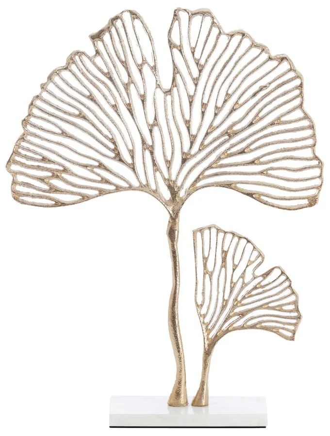 Metalowa figurka (wysokość 48 cm) Leaf – Light &amp; Living