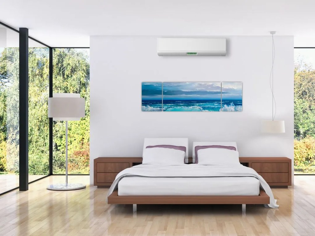 Obraz - Fale morskie (170x50 cm)