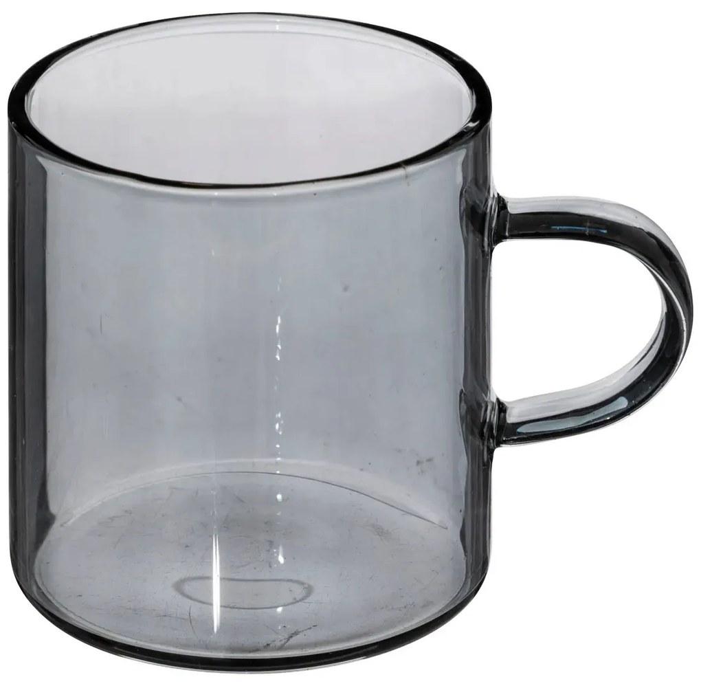 Kubki z kolorowego, barwionego szkła MIA, 6 x 100 ml