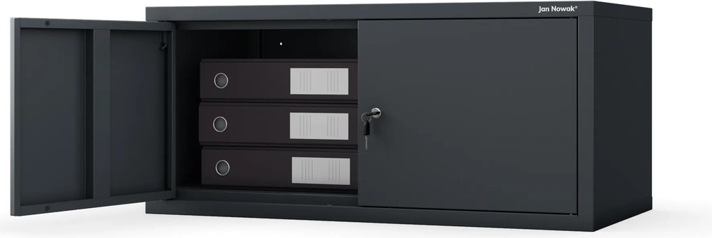 Nadstawka na szafę antracytowa, 800x380x400 mm: EWA