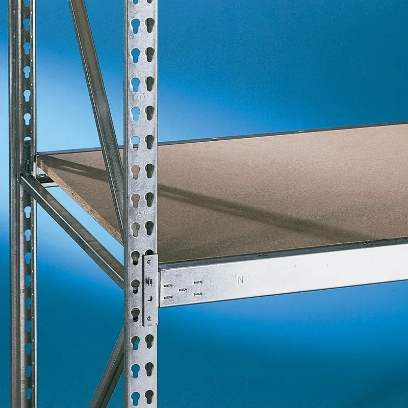 Regał półkowy, nośność 500 kg, 2500x2600x650 mm, podstawowy