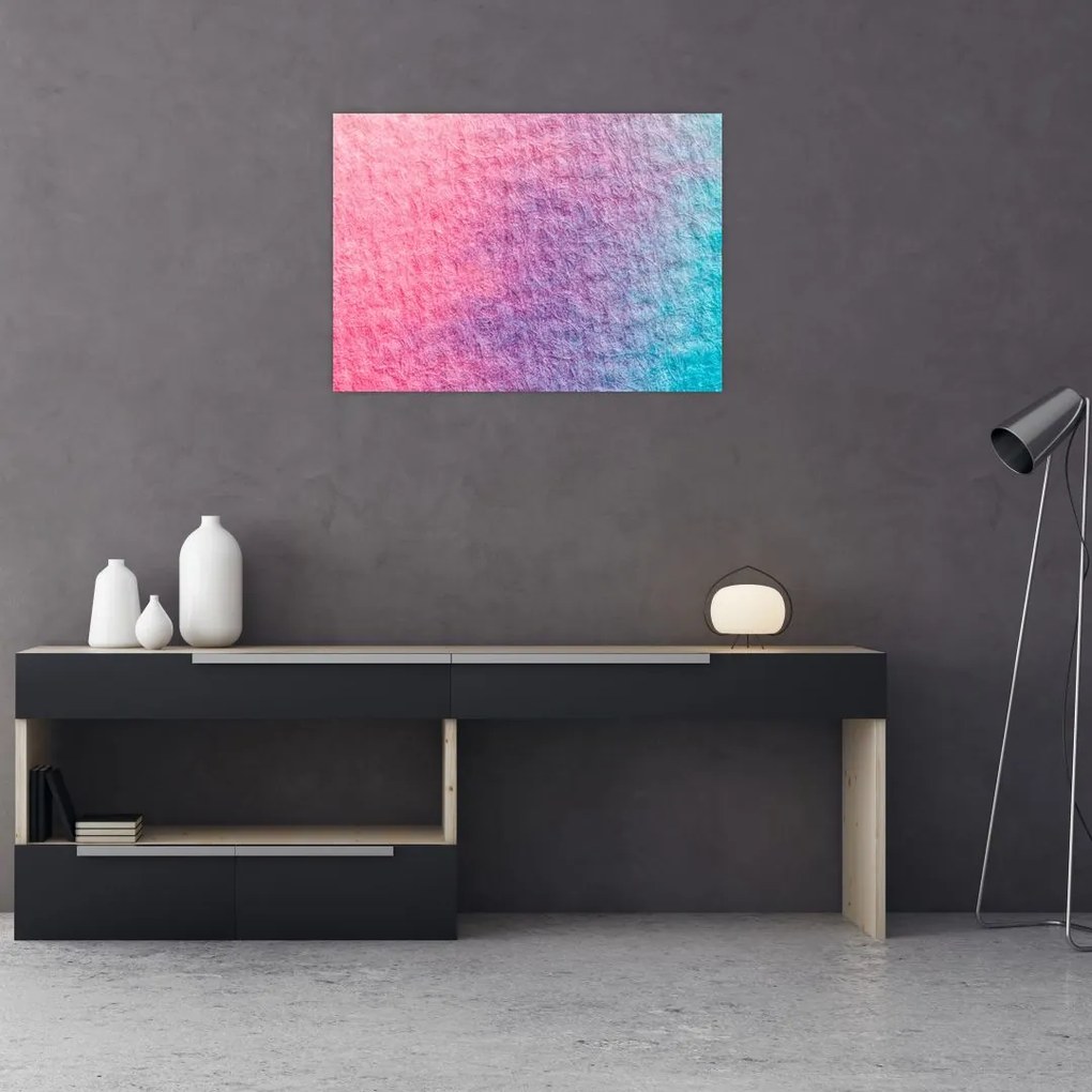 Obraz na szkle - kolorowa tekstura (70x50 cm)