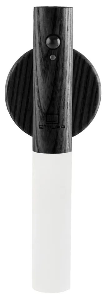 Czarny kinkiet LED na USB Baton – Gingko
