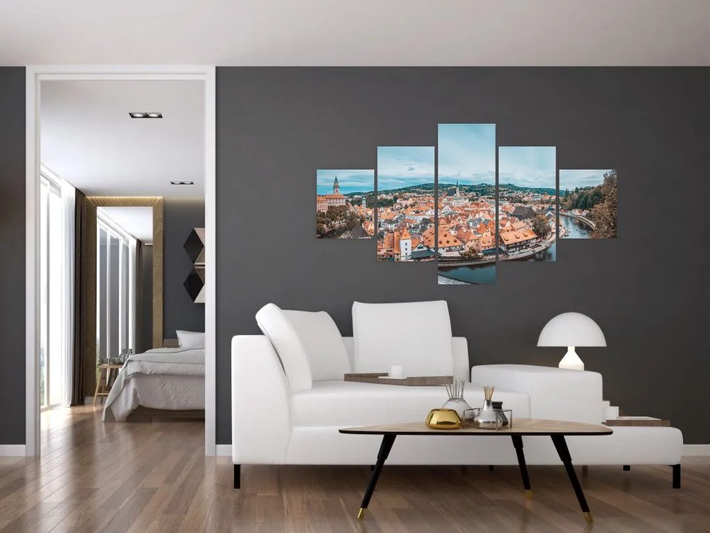 Obraz - Český Krumlov (125x70 cm)
