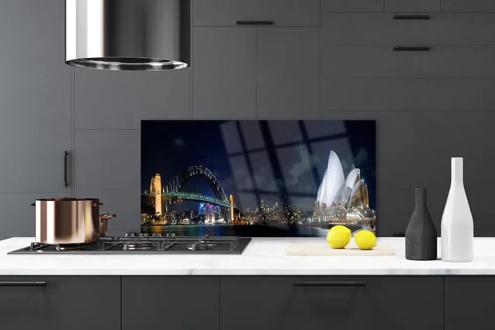 Panel Szklany do Kuchni Most Harbour W Sydney