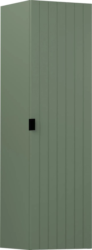 Szafka łazienkowa słupek wisząca zielona lamelowy front 31 x 30 cm CUSCO