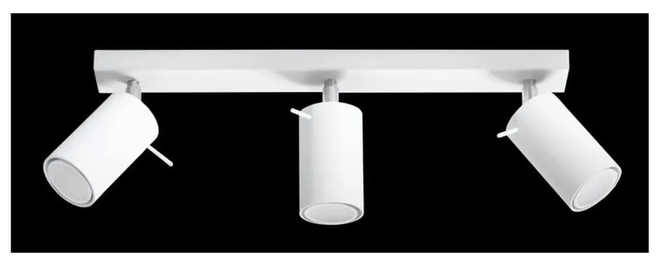 Biała lampa sufitowa Sollux Etna 3