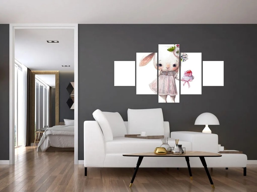 Obraz - Zwierzątko akwarelowe N⁰1 (125x70 cm)