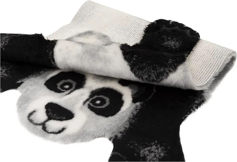 Biało-czarny dywan dziecięcy 110x70 cm Kids Buddy – Narma