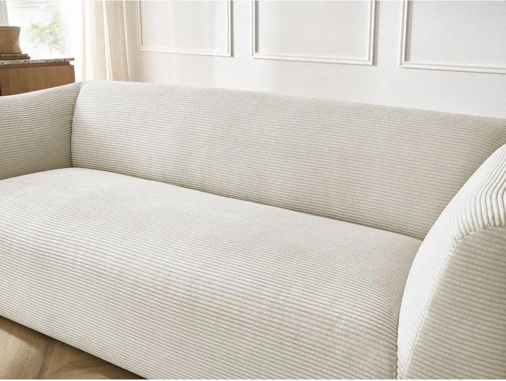 Beżowa sztruksowa sofa 242 cm Giorgia – Bobochic Paris