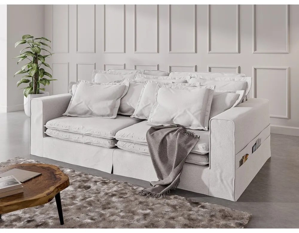 Biała sofa 236 cm Nora – Ropez