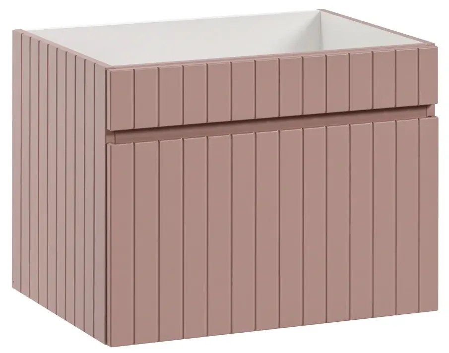 Szafka pod umywalkę ICONIC ROSE 82 60cm różowa COMAD