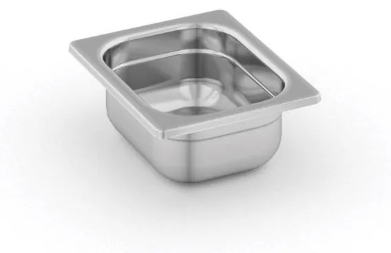 Pojemnik gastronomiczny ze stali nierdzewnej GN 1/2, 325 x 265 x 100 mm