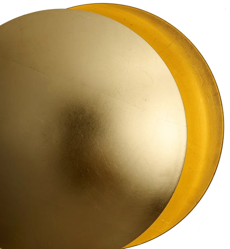 Nowoczesny Kinkiet / Lampa scienna złoty 34,5 cm 2-źródła światła - Sunrise Nowoczesny Oswietlenie wewnetrzne
