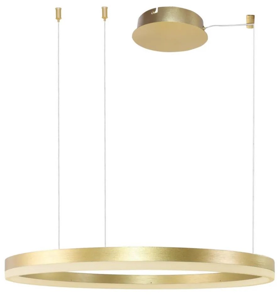 Azzardo AZ4961 - LED ściemnialny żyrandol na linkach HALO LED/56W/230V pr. 80 cm