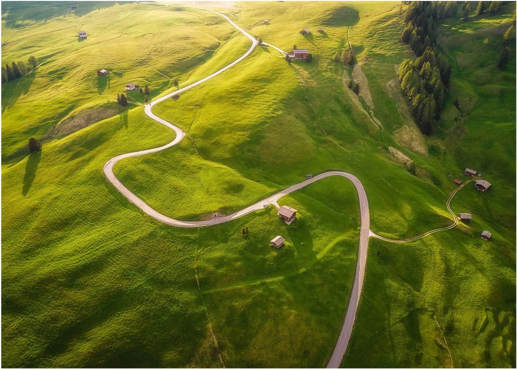 Obraz na szkle - Plateau Meadow (70x50 cm)