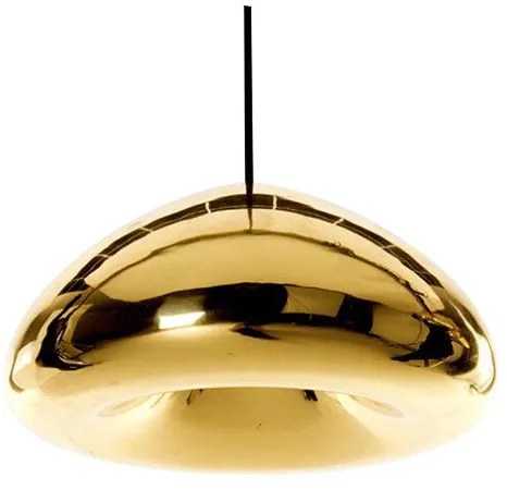 Lampa Sufitowa Wisząca Szklana Lustrzana APP323-1CP Złota