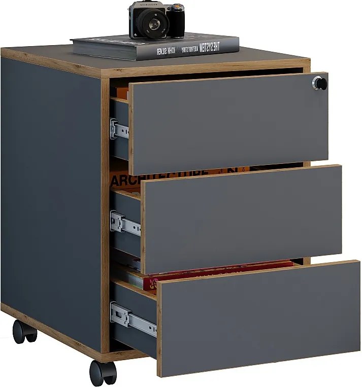 Pojemnik biurowy Salia 3 szuflada