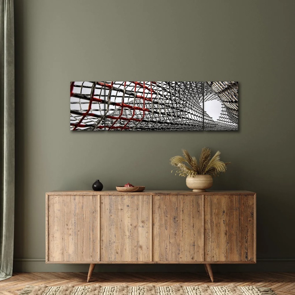 Obraz żelaznej konstrukcji (170x50 cm)