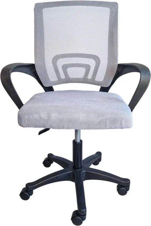 Białe krzesło biurowe JETTA