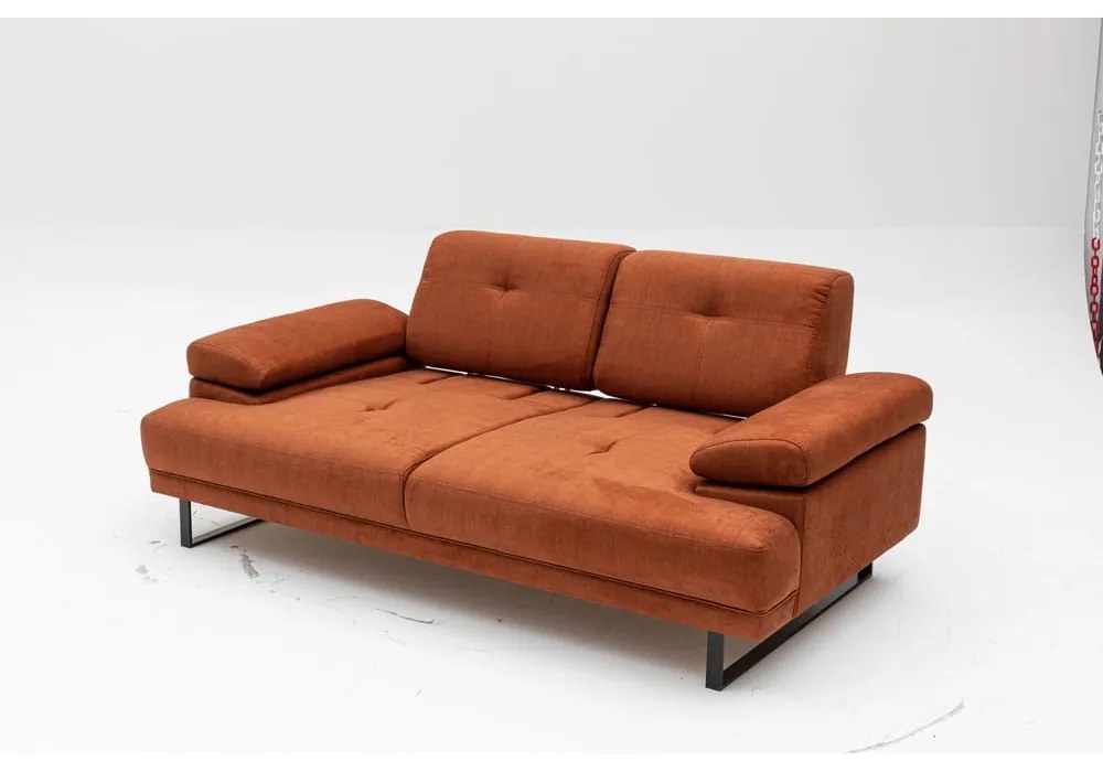 Pomarańczowa sofa 199 cm Mustang – Balcab Home