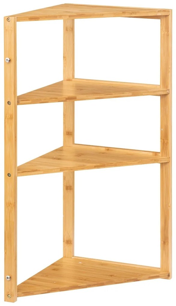 Półka łazienkowa narożna Lab'n Modul, 3 poziomy, 80 cm
