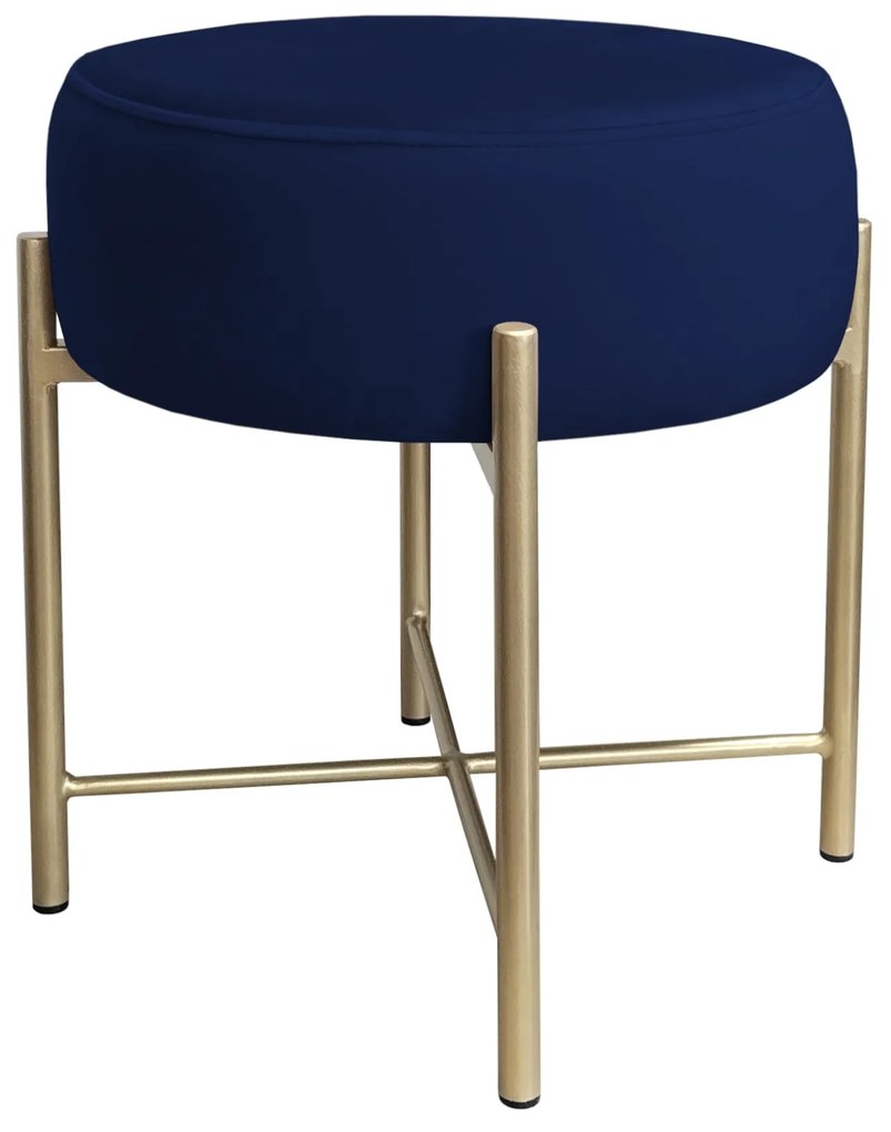 Taboret Pola noga metalowa złota MG16