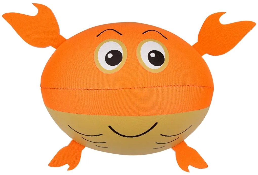 Neoprenowa piłka do wody CRAB ø 17 cm, pomarańczowa
