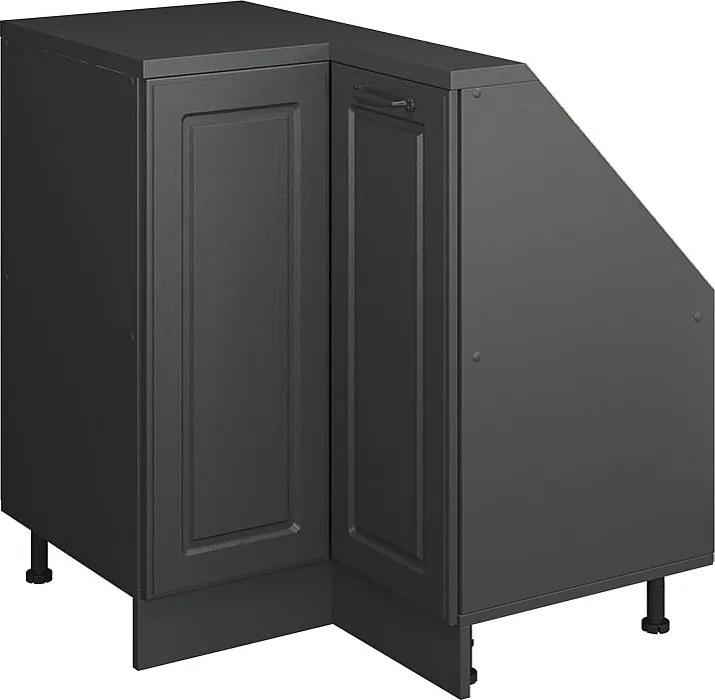 Narożna szafka kuchenna na dach skośny antracytowy domek wiejski 75.6x75.6x81.6 r-line