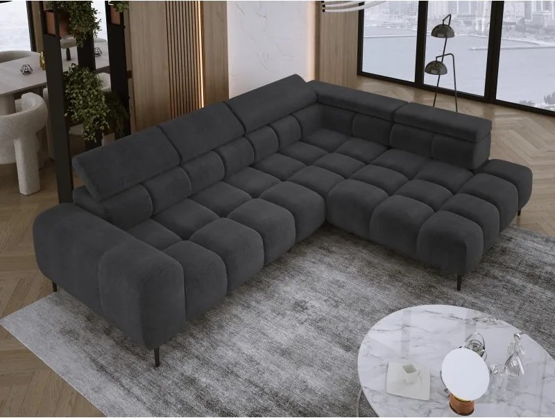 Narożnik PLAZA L wolnostojący Prawostronny w tkaninie EDEN 21 WERSAL