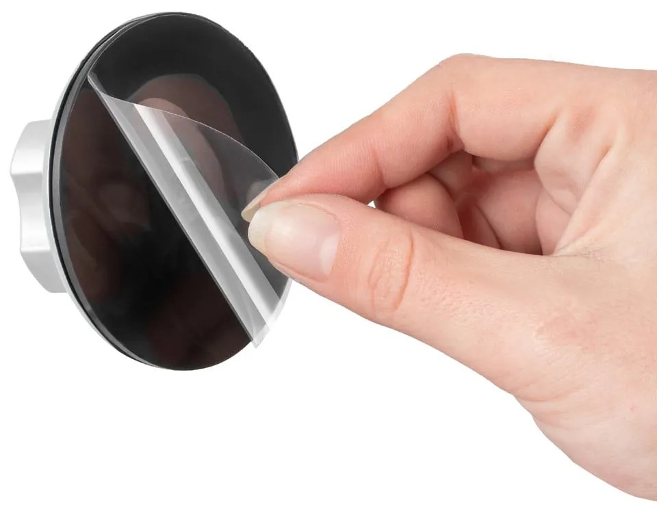 Plastikowe haczyki zestaw 4 szt. w kolorze srebra bez wiercenia Bestlock – Compactor