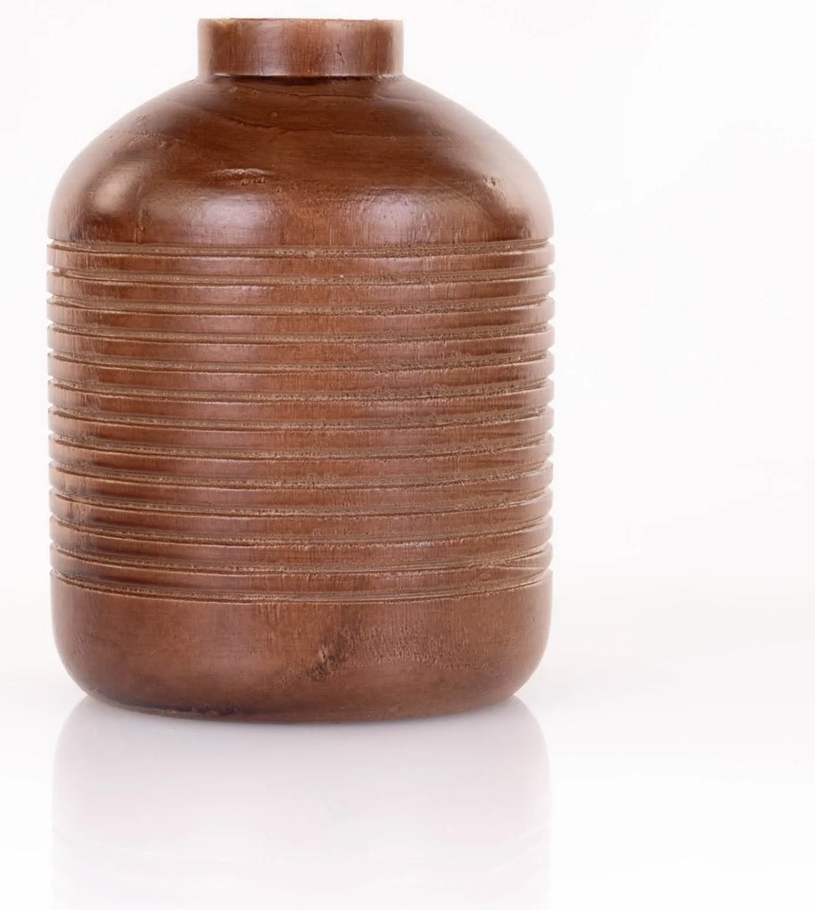 Wazon drewniany, Ø 15 cm