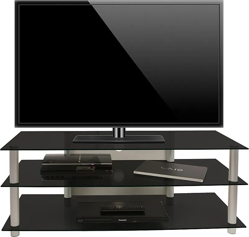 Meble telewizyjne Fernseh Rack Alu Glass Zumbo