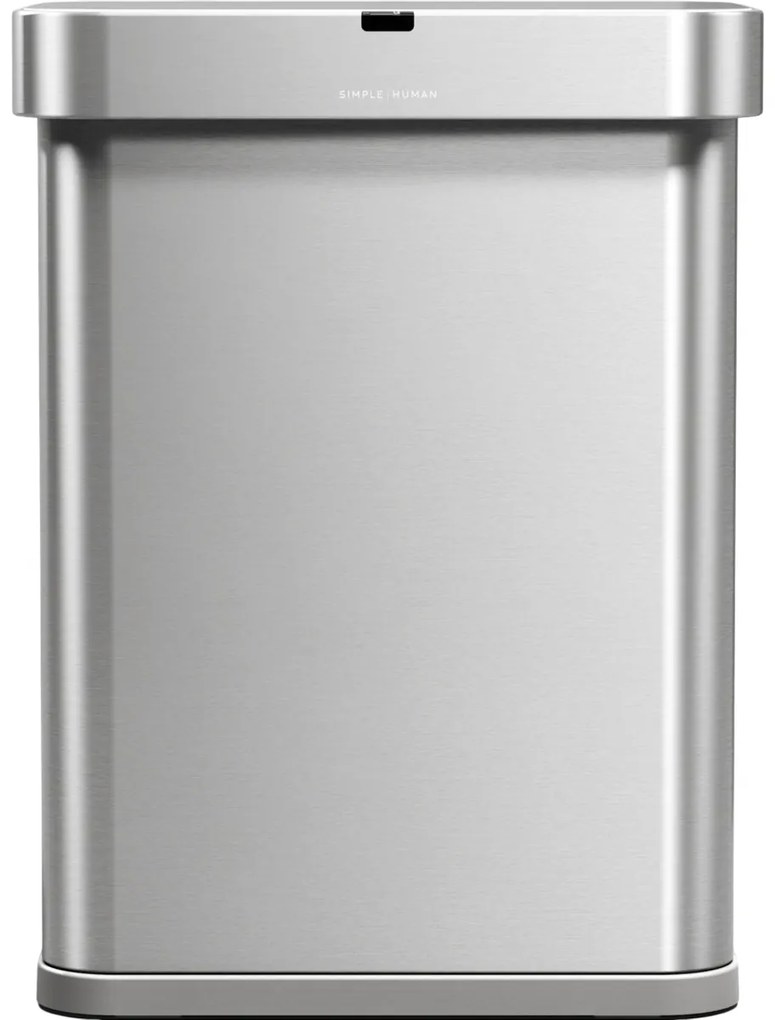 Simplehuman Kosz bezdotykowy z czujnikiem głosu 58 l, nierdzewny matowy