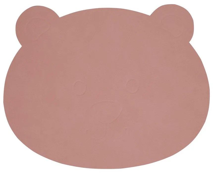 Mata stołowa dla dzieci ze skóry ekologicznej 30x38 cm Bear Nupo – LIND DNA