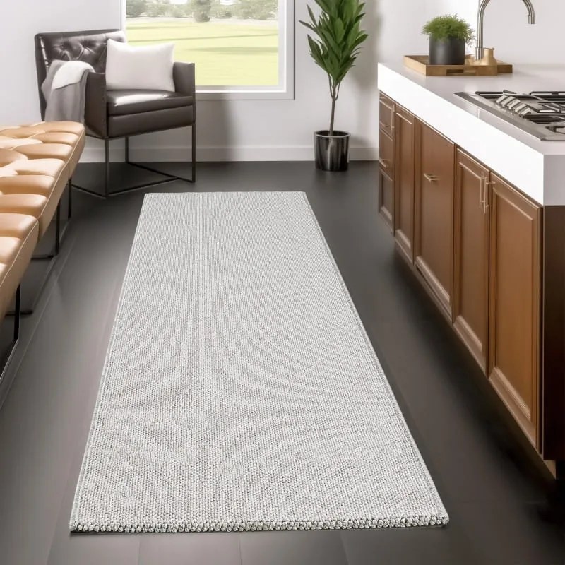 Dywan uniwersalny Lomm srebrny 80 cm x 250 cm