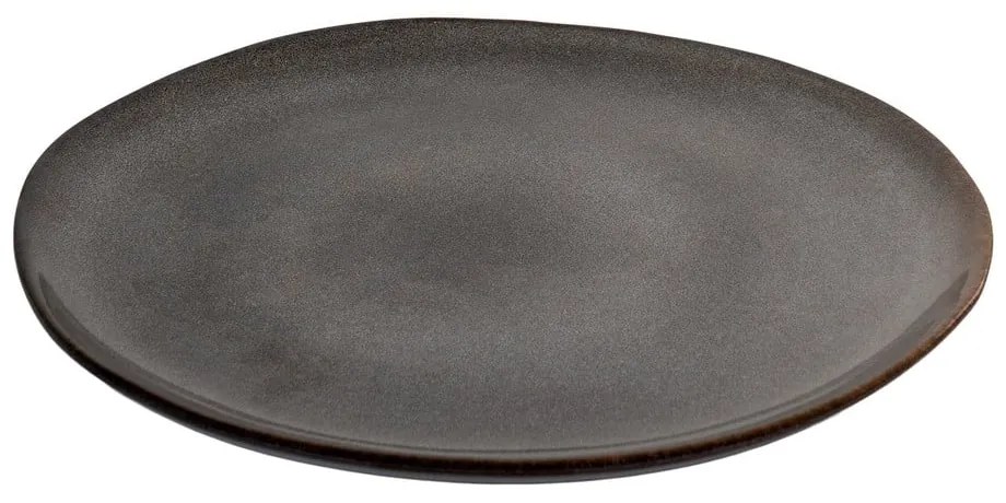 Szare kamionkowe talerze zestaw 4 szt. ø 27 cm Selma – House Nordic