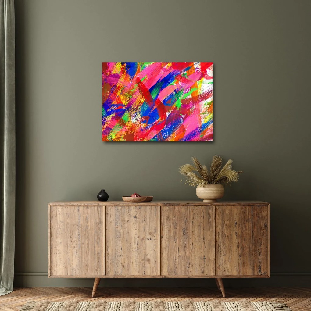 Obraz - Kolorowa abstrakcja (70x50 cm)