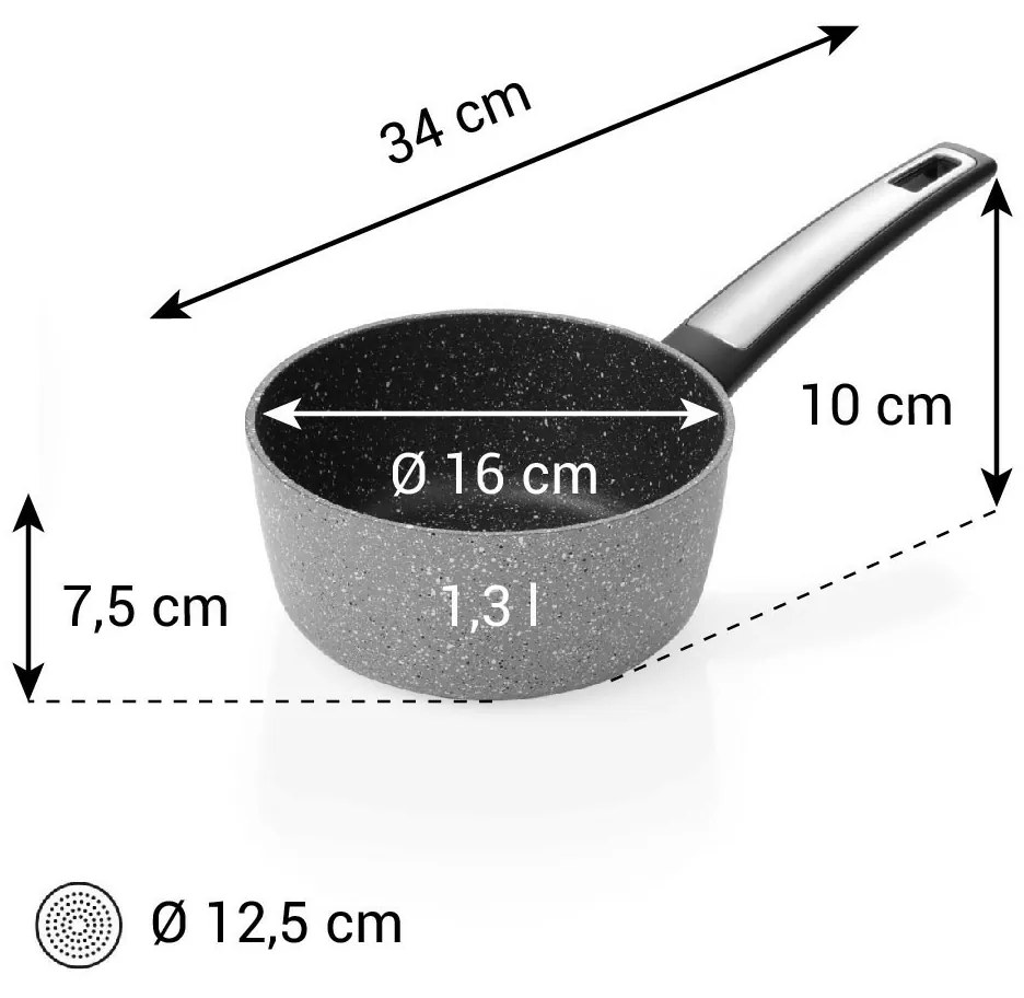 Tescoma Rondel i-PREMIUM Stone średnica 16 cm, 1,3l