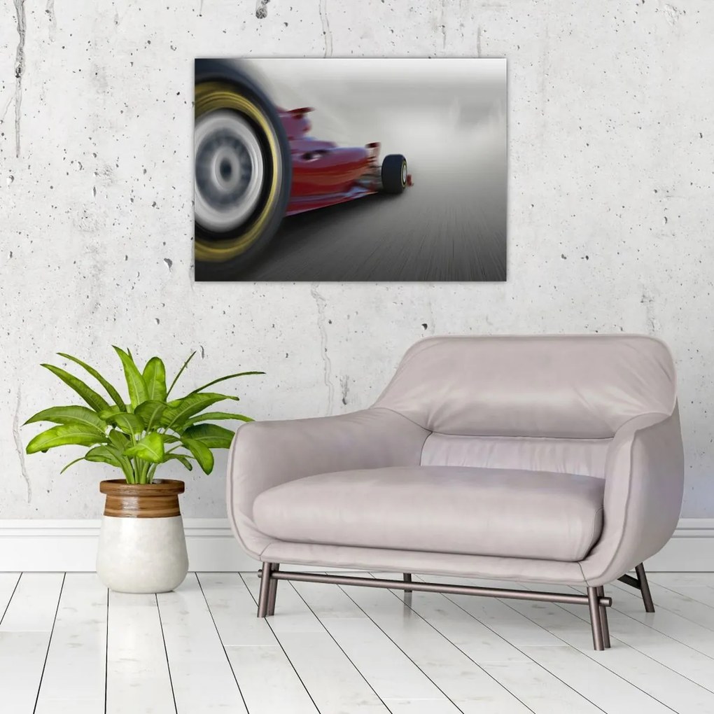 Obraz na szkle - Formuła (70x50 cm)