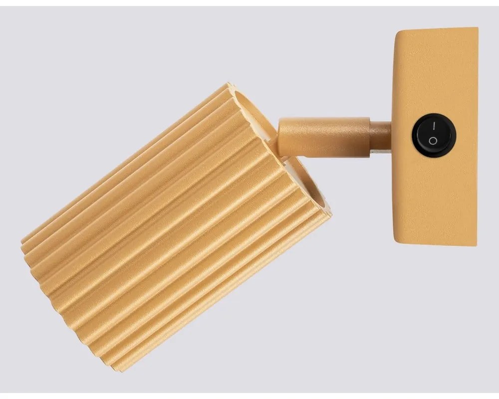 Lampa punktowa w kolorze złota 8x16 cm Gleam – Sollux