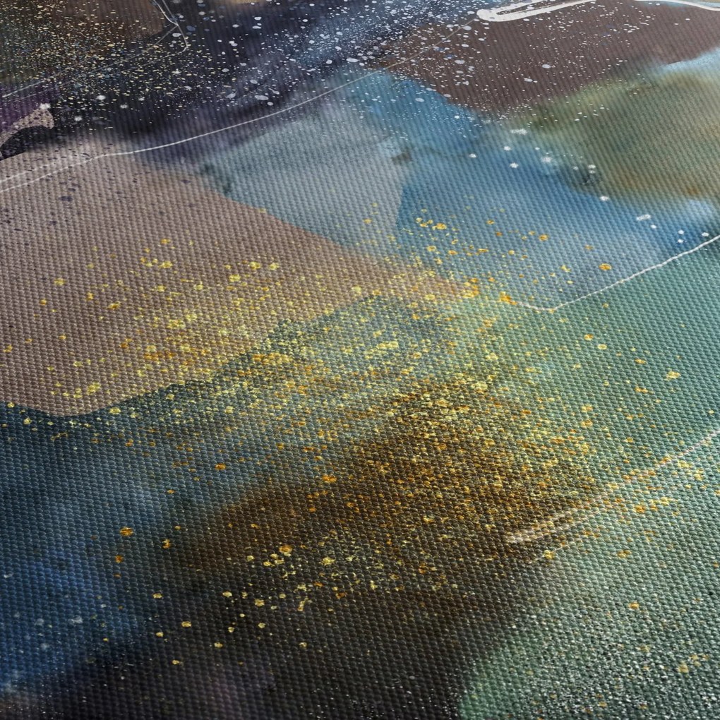 Obraz - Akwarelowa abstrakcja (125x70 cm)