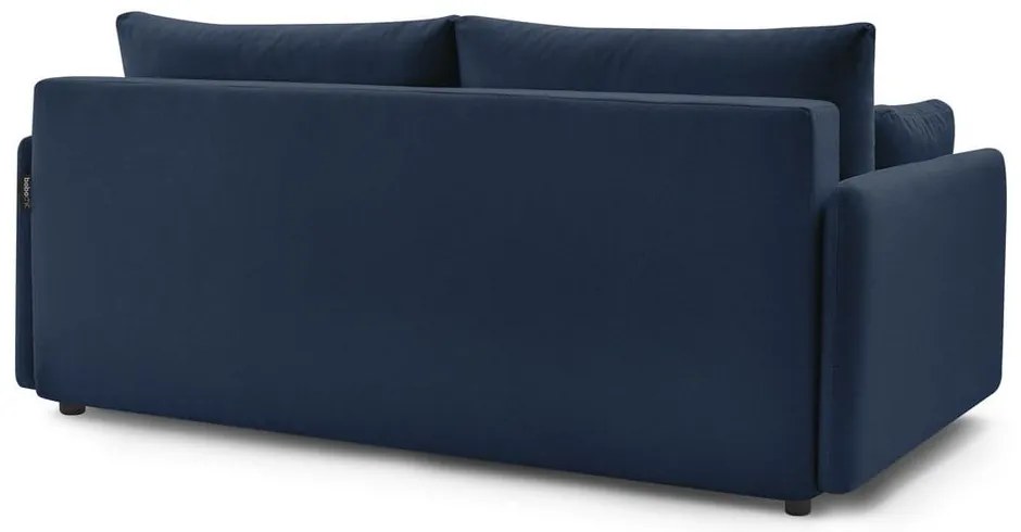 Ciemnoniebieska rozkładana sofa 211 cm Marcel – Bobochic Paris