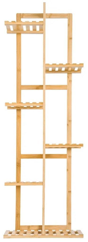 Stojak na rośliny G21 6 poziomów, bambusowy