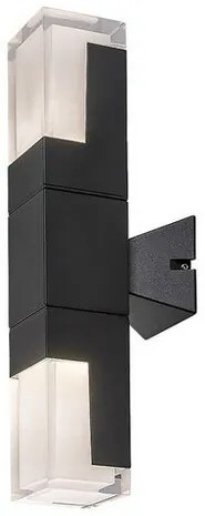 Rabalux 77127 zewnętrzna lampa ścienna LED Darwas,12 W, 12 W