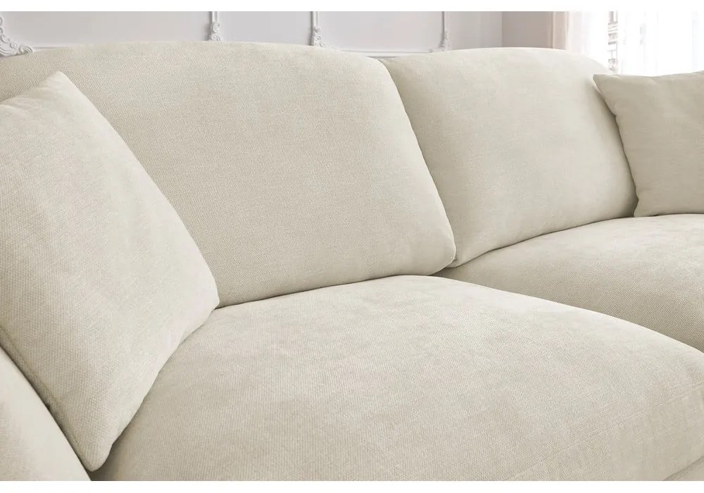 Beżowa rozkładana sofa 235 cm Cezanne – Bobochic Paris