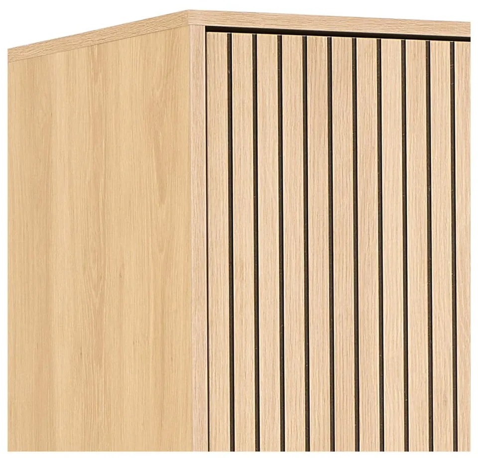 Szafa w dekorze dębu w naturalnym kolorze 99x200x60 cm Albany – Actona
