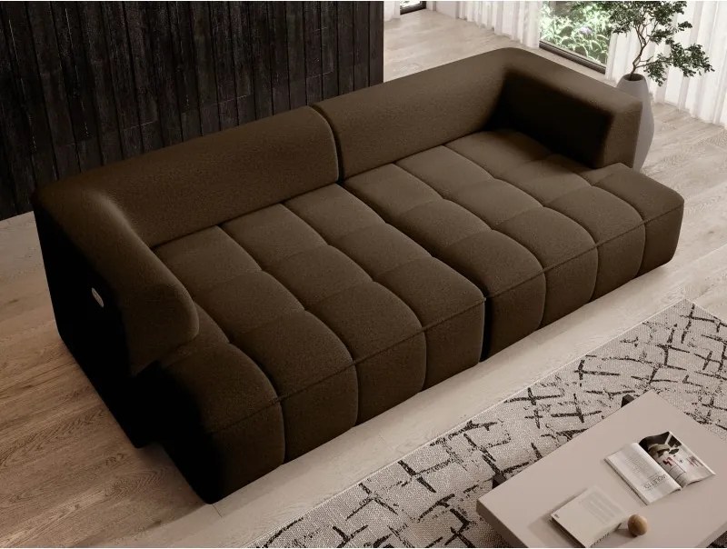 Sofa kanapa ALBIO BigSofa kanapa z elektryczną regulacją siedziska WERSAL