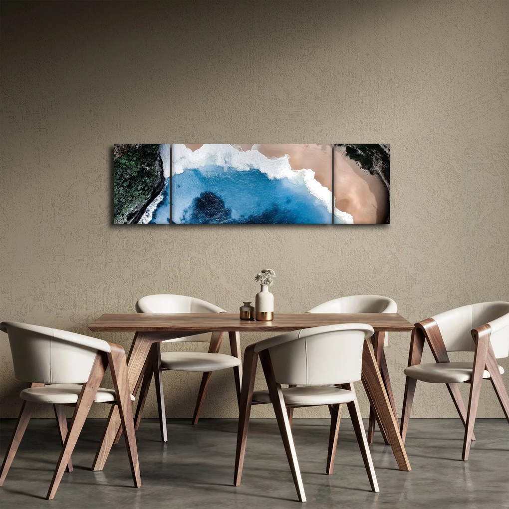 Obraz plaży Nusa Penida, Indonezja (170x50 cm)